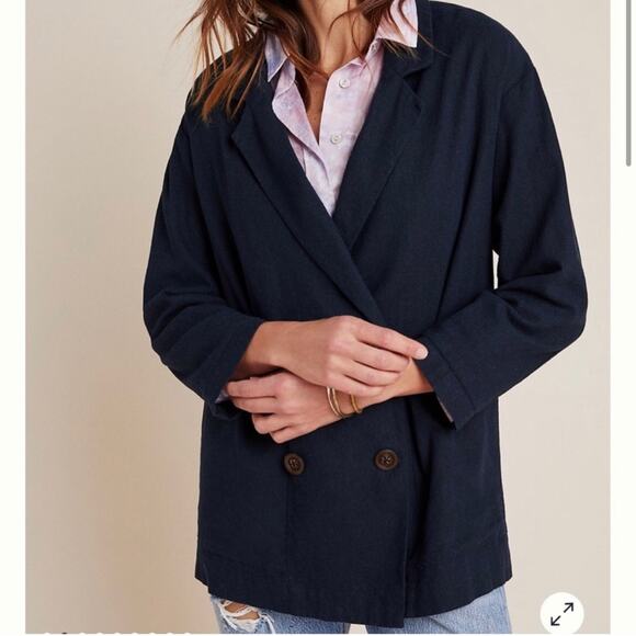 Anthro Amadi linen blazer - Picture 7 of 7